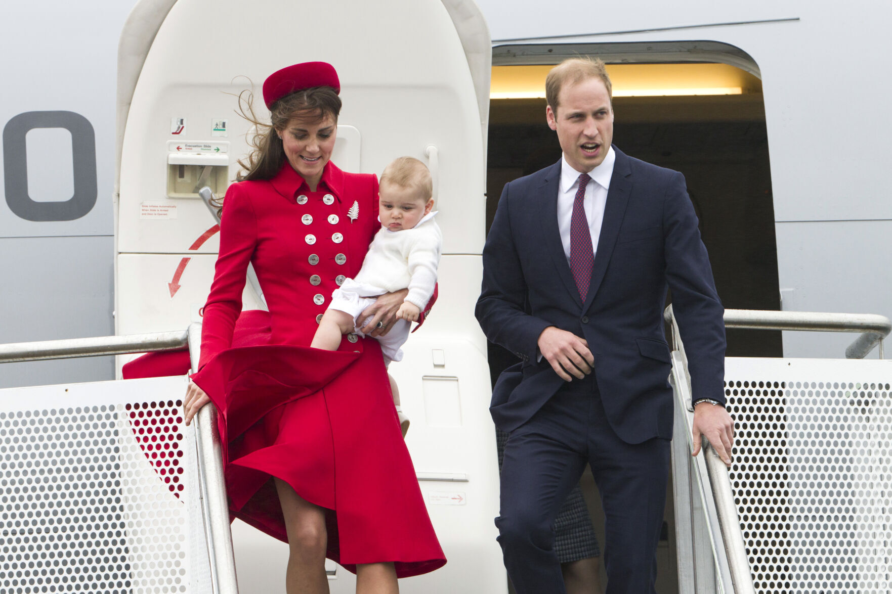 Prince William, Princess Catherine, Prince George